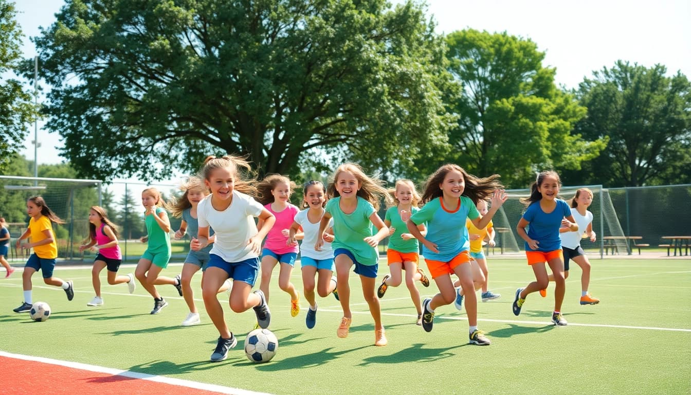 Engaging Multi Sports Camps for Girls: Empowering Young Female Athletes