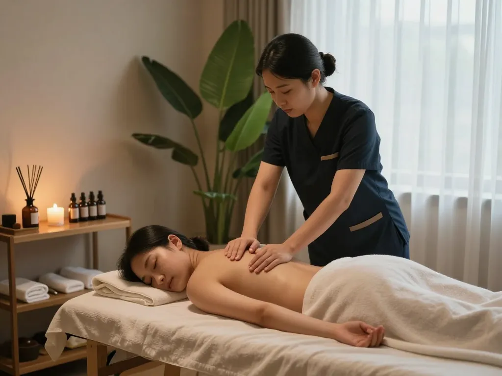 Experience soothing 역삼동마사지 therapy in a tranquil spa setting with a licensed therapist.