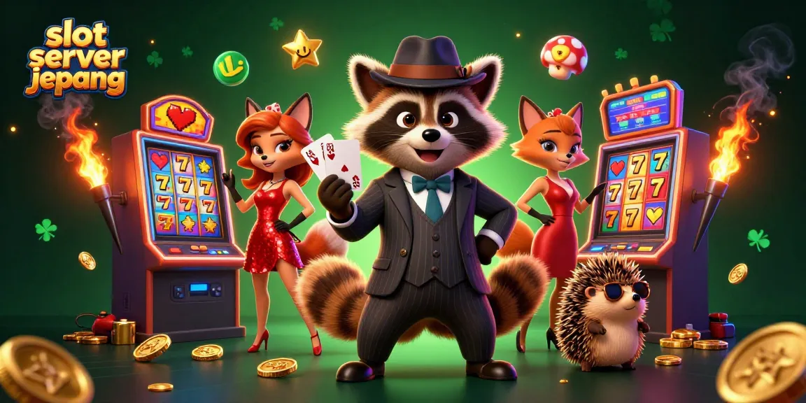 Engage with the vibrant slot server jepang scene featuring charming 3D characters and dynamic game elements.