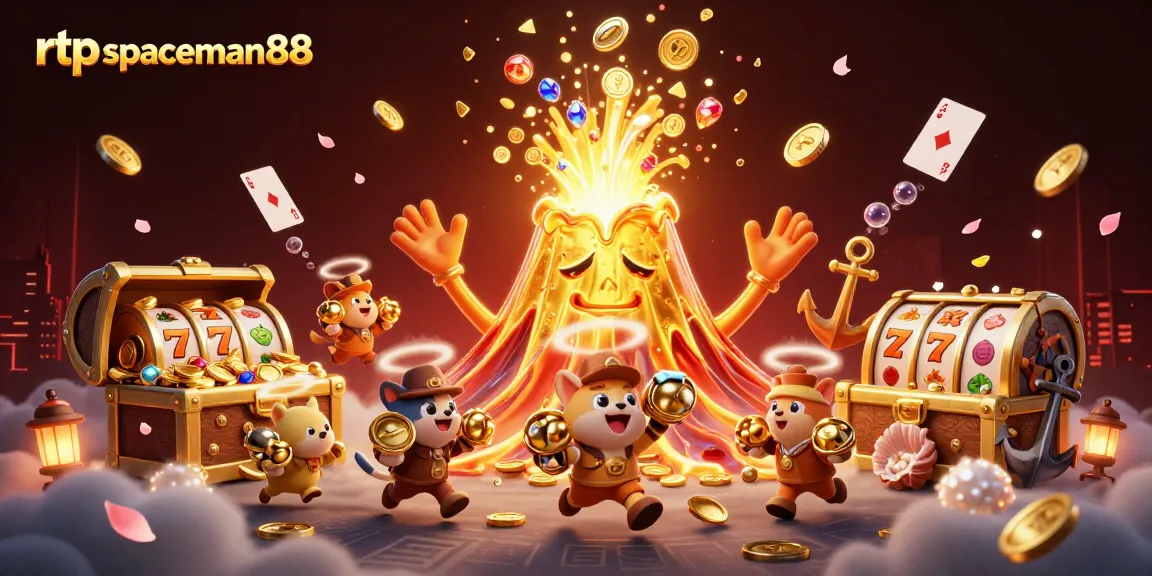 Engage with the thrilling rtp spaceman88 experience featuring epic treasures and vibrant casino elements.
