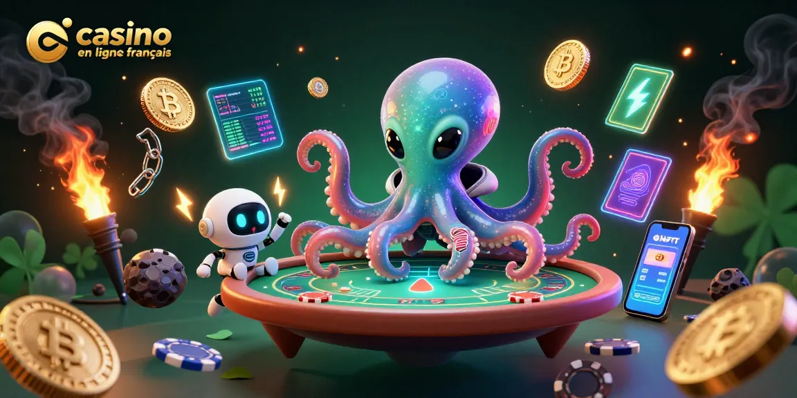 Le casino en ligne français offre une table de poker holographique gérée par un extraterrestre poulpe.