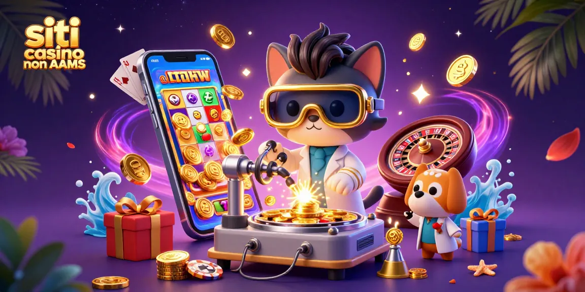 Giocare con i migliori siti casino non AAMS, vincendo grandi premi con slot e roulette.