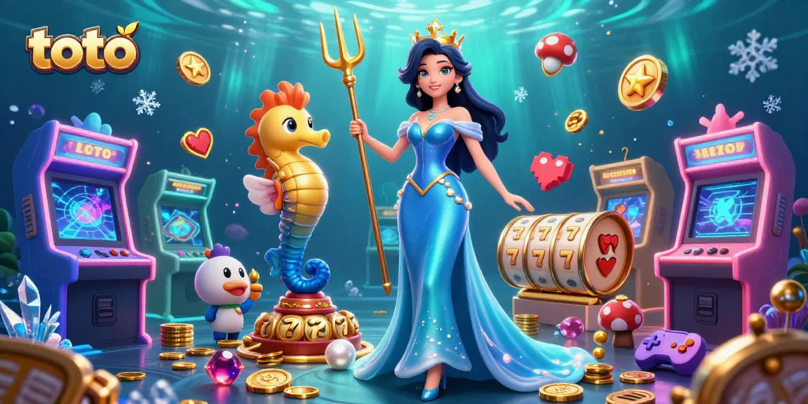 Experience thrilling magic with toto-themed slot elements and enchanting characters in this vibrant scene.