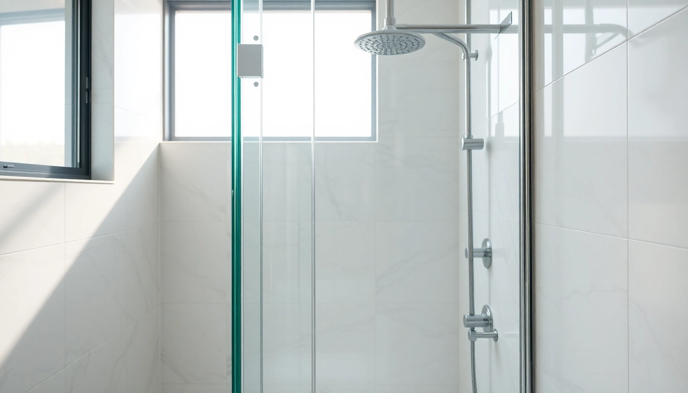 Experience elegant showers Australia in a luxurious bathroom with modern design.