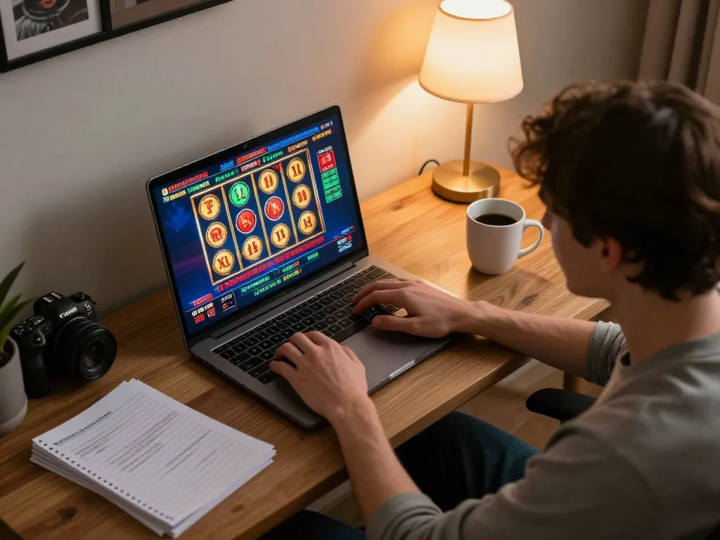 Engaging in migliori casino europei online gaming with strategic insights and a cozy setup