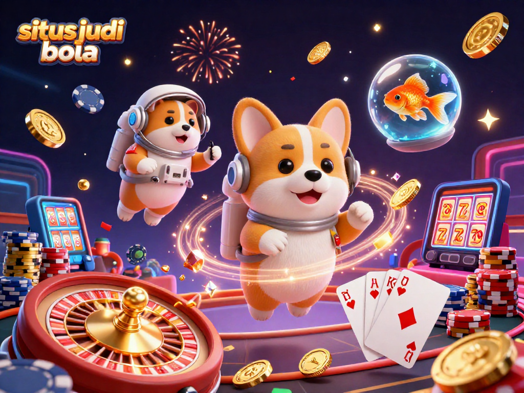 Experience thrilling sports betting action at situs judi bola with an exciting digital casino scene.
