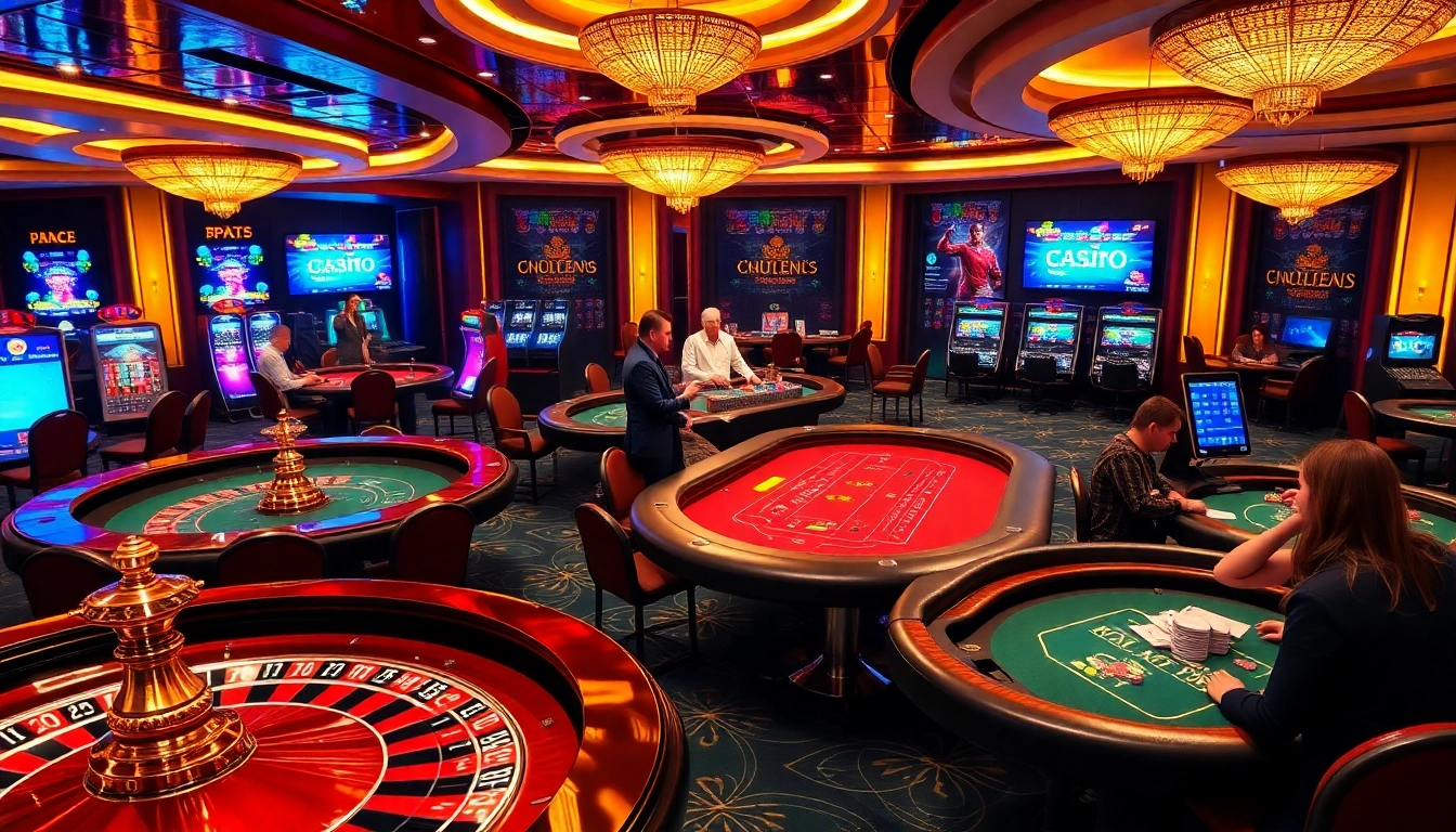 Vivez l'adrénaline du casino en ligne argent réel France avec des jeux vibrants et des joueurs engageants dans un cadre luxueux.
