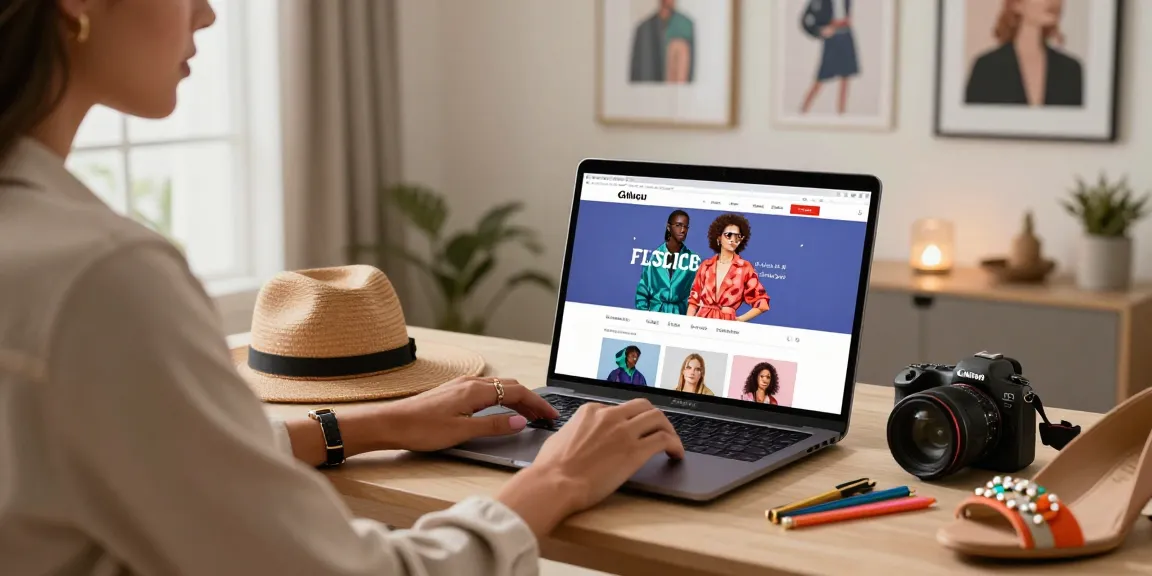 Shop stylish outfits at https://shs-dome5.com/ in a cozy home office.