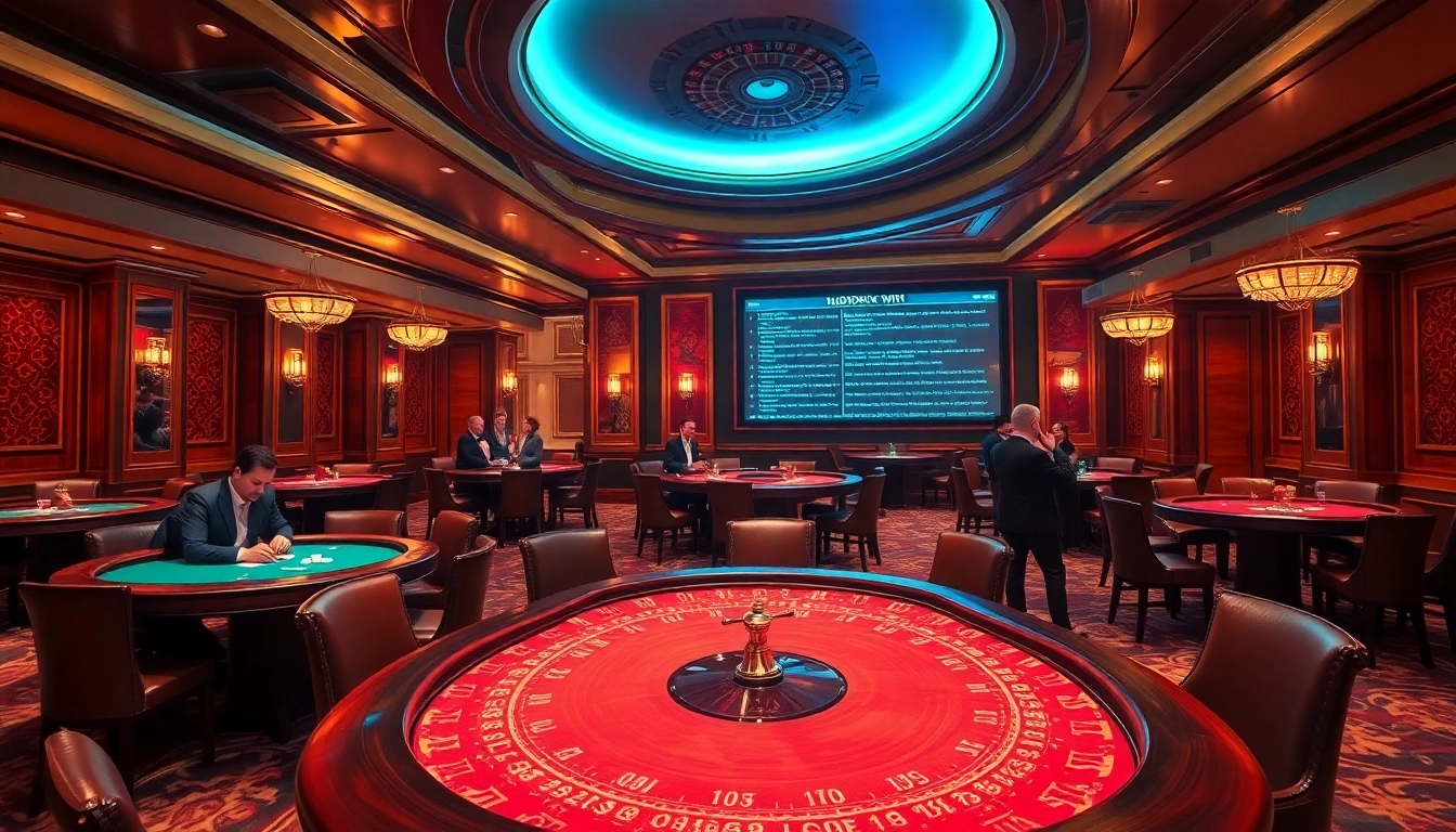 Engage in thrilling poker action amidst the hidden wiki tor in an elegant casino atmosphere.