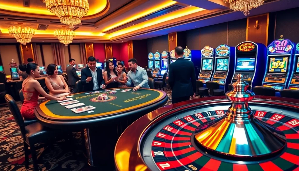 Experience the thrill of winning at https://mm88.video/ with friends at a lively poker table surrounded by colorful chips.