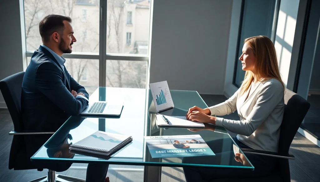 Consultazione approfondita su Legge 3 e sovraindebitamento con esperto finanziario, ufficio moderno.