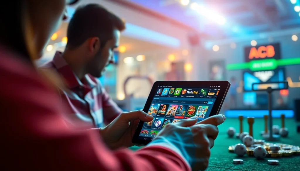 ABC8 offers a vibrant online betting experience with diverse gaming options accessible on various devices.