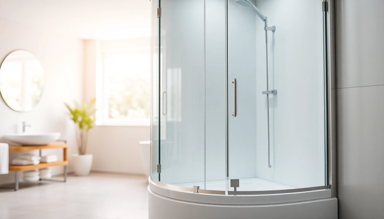 Verwalten Sie Ihre duschkabine 90x90 komplett mit herausragendem Design und eleganter Atmosphäre.