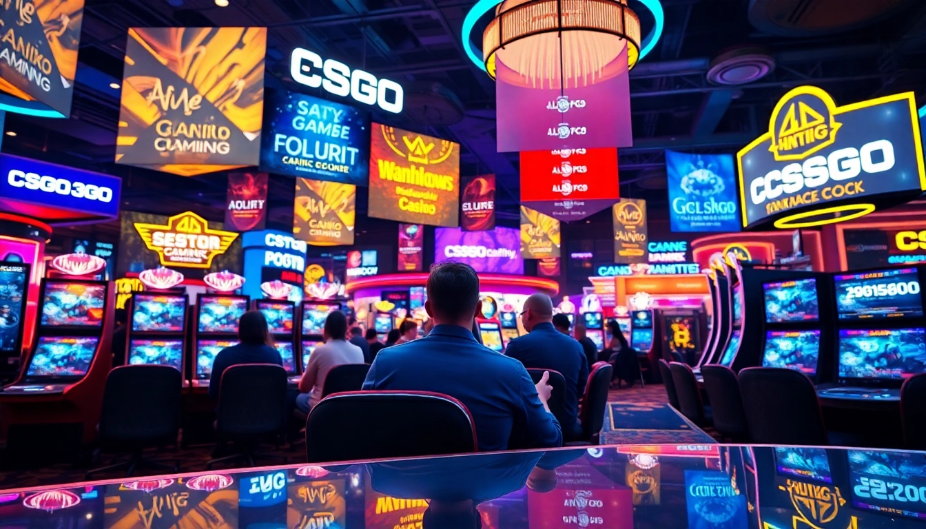 Experience the thrill of the best csgo gambling sites reddit in a vibrant casino gaming scene.