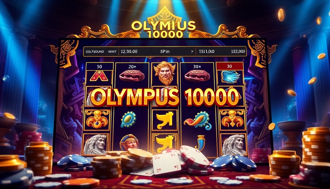 Rasakan sensasi permainan slot Olympus 1000 dengan elemen kasino yang berwarna-warni.