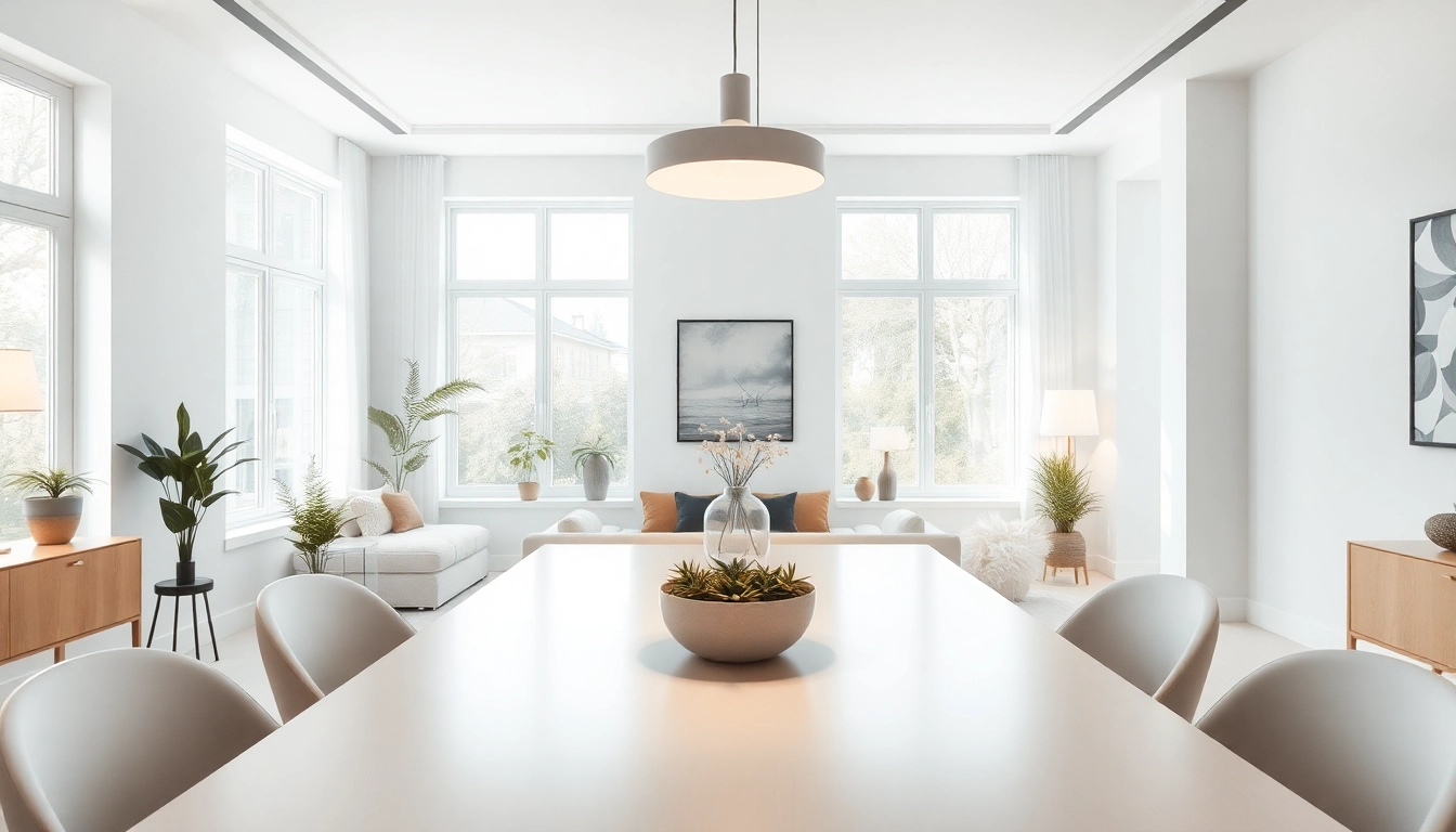 Sleek Illumination enhancing a minimalist living space with elegant lighting design.