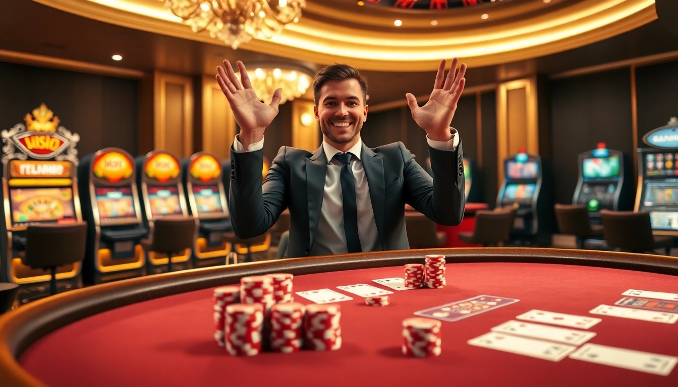 Célébrez vos gains au meilleur casino en ligne avec un poker palpitant et des paris gagnants.