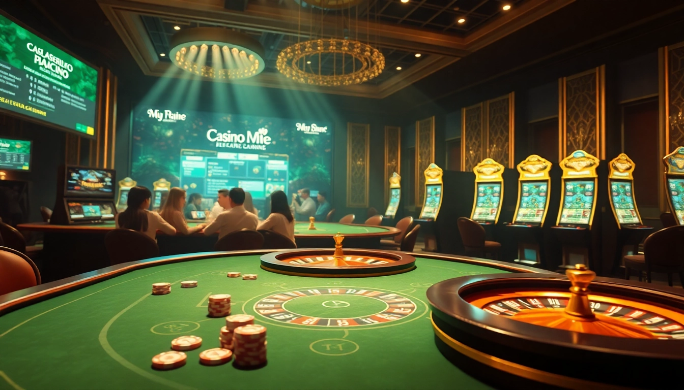 Gameplay passionnant dans un casino en ligne France avec des tables interactives et des machines à sous immersives.