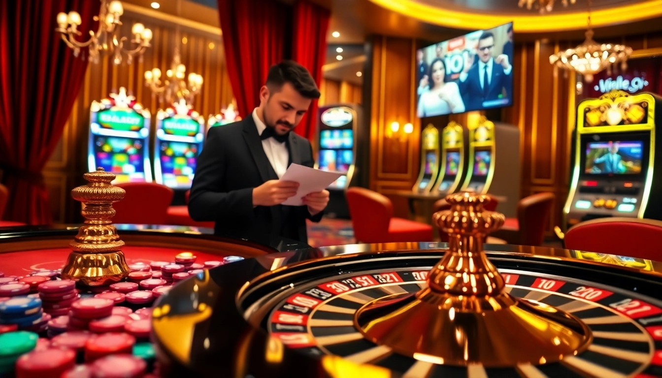 Engager les joueurs avec l'ambiance de casino en ligne France et l'action vibrante de la roulette.