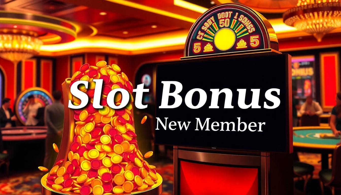 Raih kemenangan besar dengan bonus slot untuk anggota baru di kasino yang menarik.